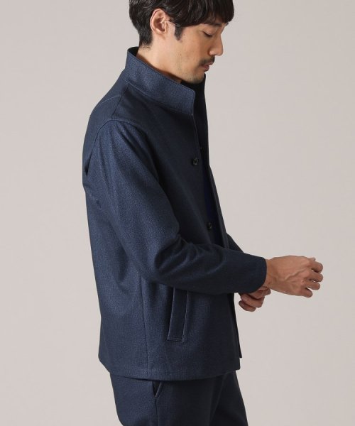 【Down Fabric】スタンドカラーブルゾン ダウンファブリック