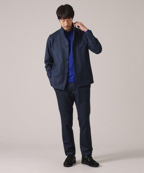 【Down Fabric】スタンドカラーブルゾン ダウンファブリック