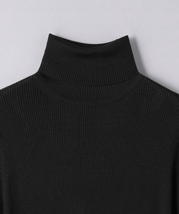 美品 ユナイテッドアローズ  長袖 タートル ニット セーター ウール シルク