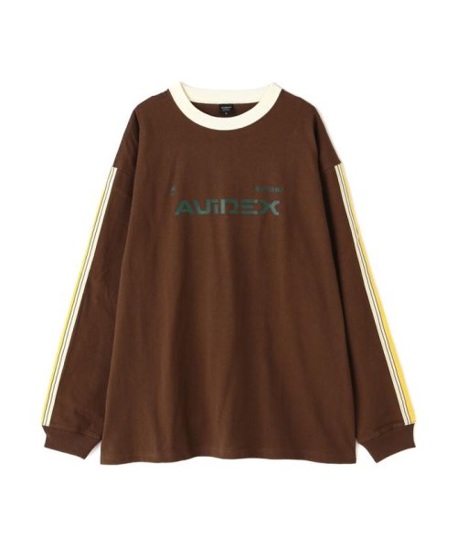 AVIREX(AVIREX)/《WEB&DEPOT限定》L/S LINE T－SHIRT/ ライン ロング スリーブ Tシャツ/img36