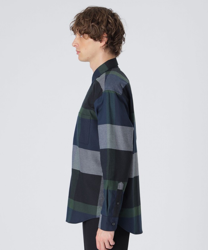 クレストブリッジチェックフランネルシャツ(505636946)|HANKYU MEN'S