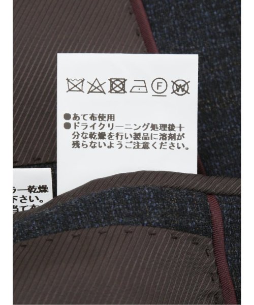 GRAND-BACK(グランバック)/【大きいサイズ】グランバック/GRAND－BACK ウール混 2ボタン2ピーススーツ 千鳥グレー メンズ セットアップ ジャケット ビジネス カジュアル 通勤 /img10