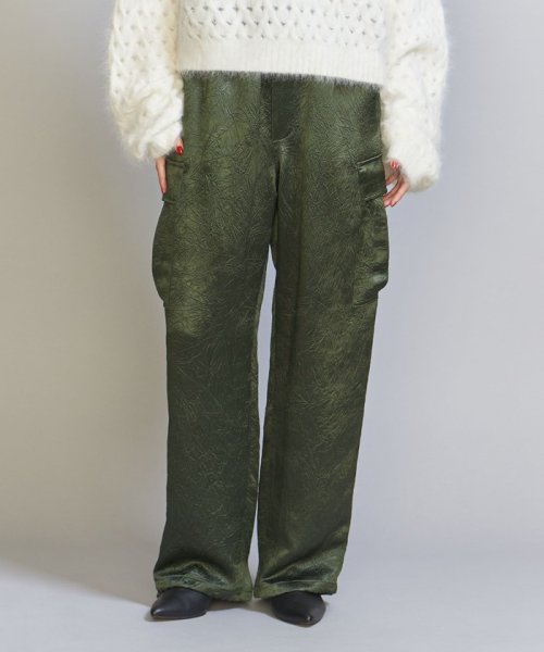 アセテートサテン カーゴパンツ B80 W64 H90