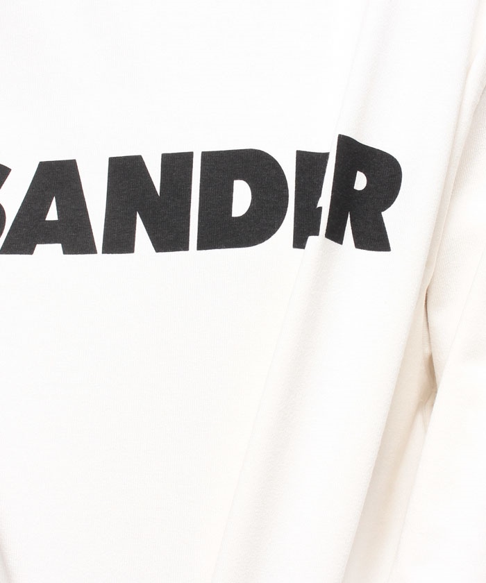 JIL SANDER ロゴ プリント ロングTシャツ Sサイズ ブラック#66