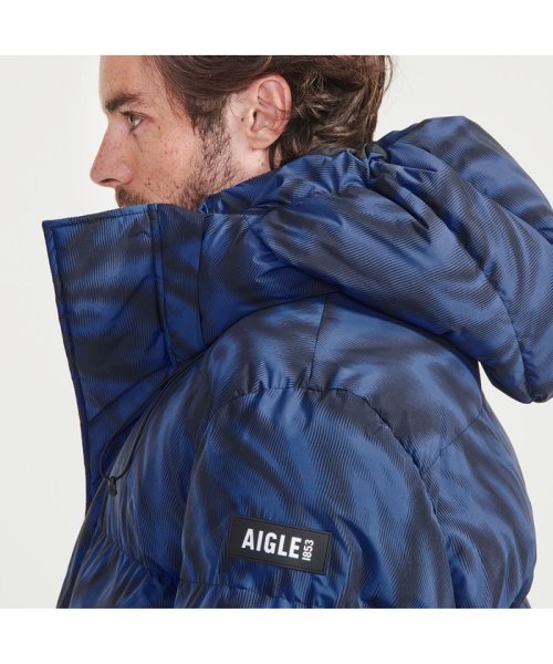 ＡＩＧＬＥ MEN(エーグル　メンズ)/撥水 フーデッドジャケットオールオーバープリント/img04