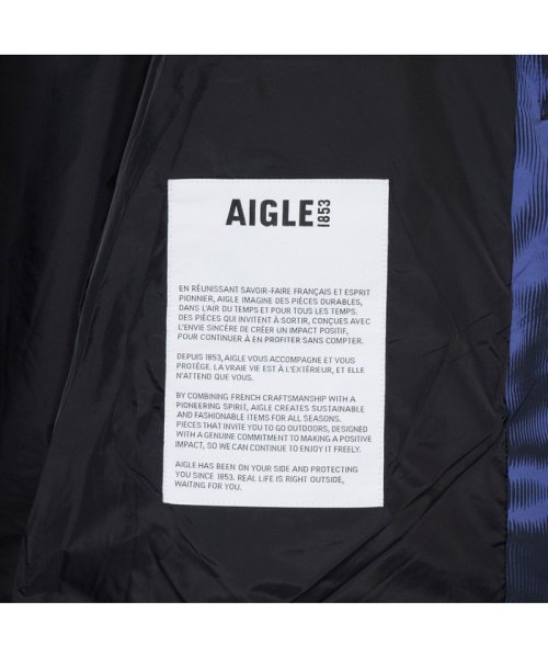 ＡＩＧＬＥ MEN(エーグル　メンズ)/撥水 フーデッドジャケットオールオーバープリント/img11