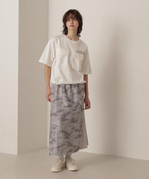 AVIREX(AVIREX)/MESH CAMO PRINT SKIRT/メッシュカモ プリントスカート/img01