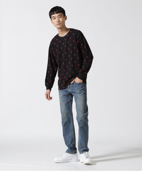 LHP(エルエイチピー)/POLO RALPH LAUREN/ポロラルフローレン/Waffle Long Sleeve Crew Neck/クルーネックシャツ/img01