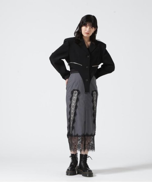 RoyalFlash(ロイヤルフラッシュ)/PRANK PROJECT/プランクプロジェクト/Striped Lace Skirt/img03