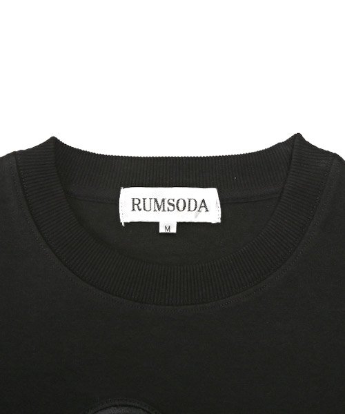 LUXSTYLE(ラグスタイル)/RUMSODA(ラムソーダ)ベアボアワッペントレーナー/トレーナー メンズ スウェット ボア ワッペン ロゴ 刺繍/img11