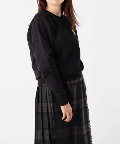 メゾンキツネ MAISON KITSUNE KW00309KM0001 スウェット レディース 長袖 トレーナー ドレスドフォックスパッチ アジャステッドスウェ F1836557686(14016円)