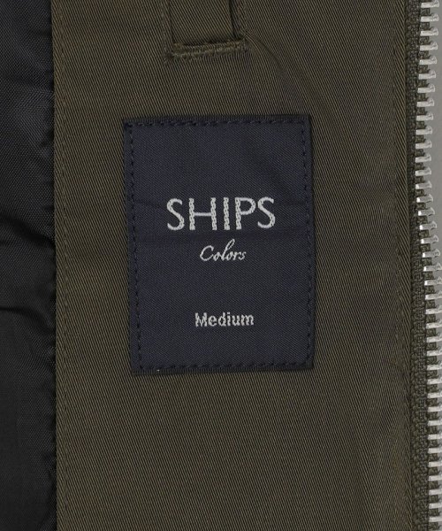 SHIPS Colors  MEN(シップスカラーズ　メン)/SHIPS Colors:〈撥水〉MA－1 ジャケット/img11
