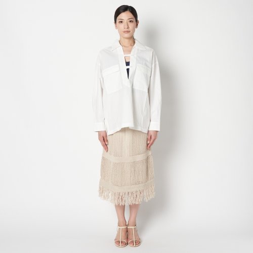 HELIOPOLE(エリオポール)/LINEN TAPE TIERED SKIRT/img01