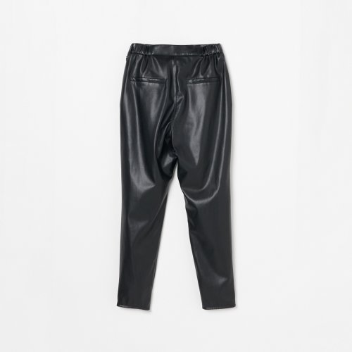 HELIOPOLE(エリオポール)/FAKE LEATHER TAPERED PANTs/img01