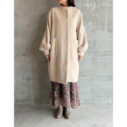 HELIOPOLE(エリオポール)/BELLANDI WOOL VOLUME SLEEVE COAT/img01