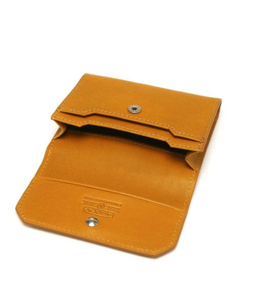 AS2OV(アッソブ)/アッソブ カードケース AS2OV LEATHER MOBILE WALLET CARD CASE 名刺入れ カード収納 革小物 本革 レザー 081604/img10