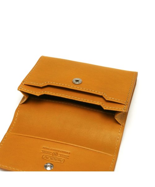 AS2OV(アッソブ)/アッソブ カードケース AS2OV LEATHER MOBILE WALLET CARD CASE 名刺入れ カード収納 革小物 本革 レザー 081604/img11