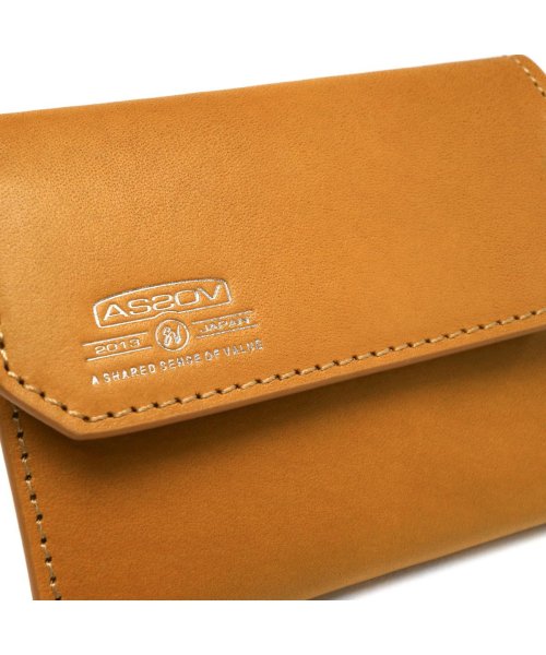 AS2OV(アッソブ)/アッソブ カードケース AS2OV LEATHER MOBILE WALLET CARD CASE 名刺入れ カード収納 革小物 本革 レザー 081604/img13