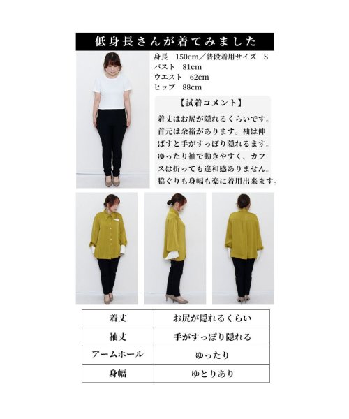 Sawa a la mode(サワアラモード)/エッジの効いたデザインで魅了する長袖ブラウス/img24