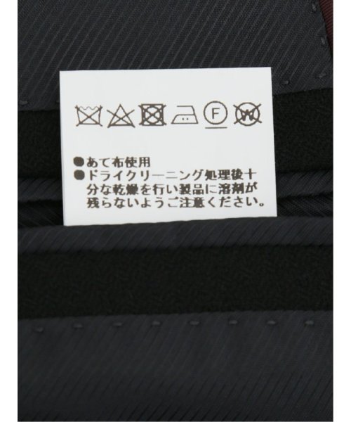 GRAND-BACK(グランバック)/【大きいサイズ】グランバック/GRAND－BACK ウール混 2ボタン2ピーススーツ 黒無地柄  メンズ セットアップ ジャケット ビジネス カジュアル 通勤 /img09