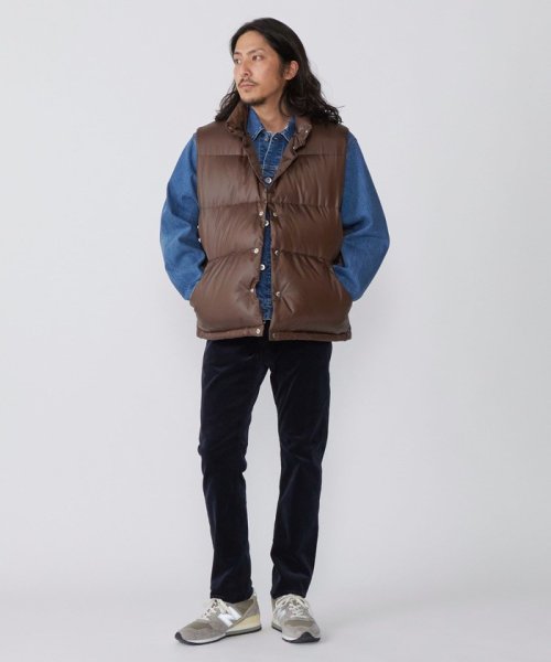 SHIPS: 〈撥水加工〉光電子(R) オーセンティック ダウン ベスト 