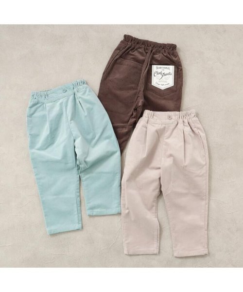 apres les cours(アプレレクール)/コーデュロイシェフパンツ/7days Style pants  10分丈/img22