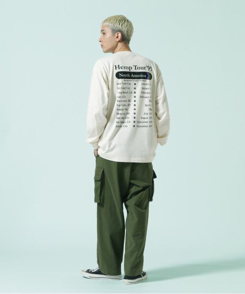 BEAVER(ビーバー)/MANASTASH/マナスタッシュ/HEMP L/S TEE HEMP TOUR/img14