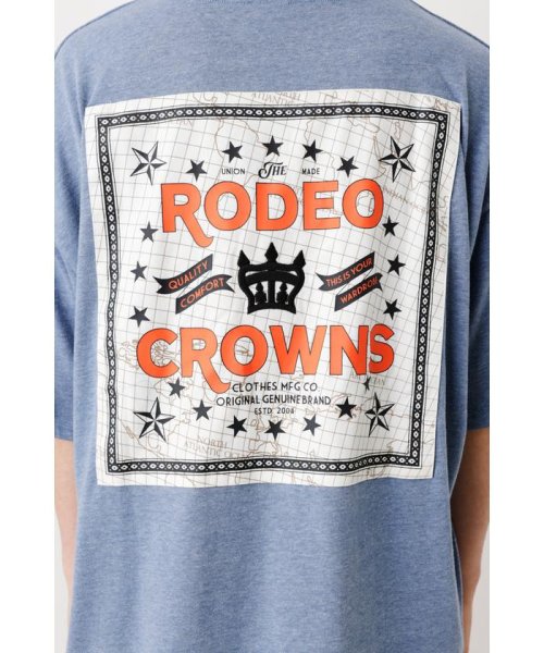 RODEO CROWNS WIDE BOWL(ロデオクラウンズワイドボウル)/メンズレトロバンダナパッチTシャツ/img11