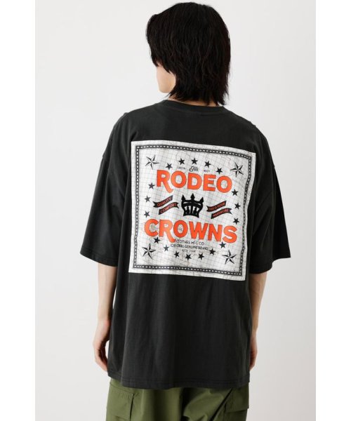 RODEO CROWNS WIDE BOWL(ロデオクラウンズワイドボウル)/メンズレトロバンダナパッチTシャツ/img20