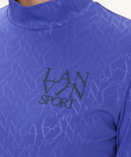 LANVIN SPORT(ランバン スポール)/【25周年】ロゴエンボスモックネックシャツ【アウトレット】/img07