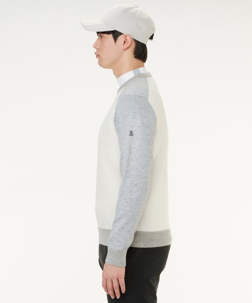 LANVIN SPORT(ランバン スポール)/マトラッセ×ニット ハイブリットセーター【部分蓄熱保温】/img15