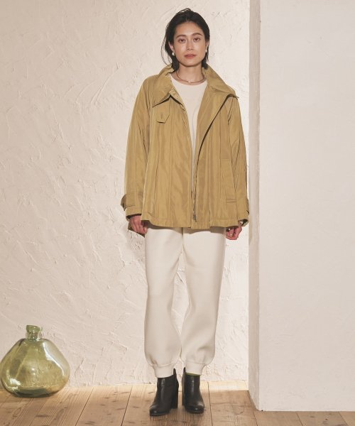 【Audrey and John Wad】スムースニットジョガーパンツ －洗濯機洗い可－ H164 B79 W58 H82