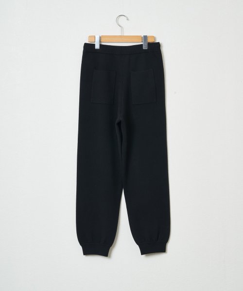 【Audrey and John Wad】スムースニットジョガーパンツ －洗濯機洗い可－ H164 B79 W58 H82