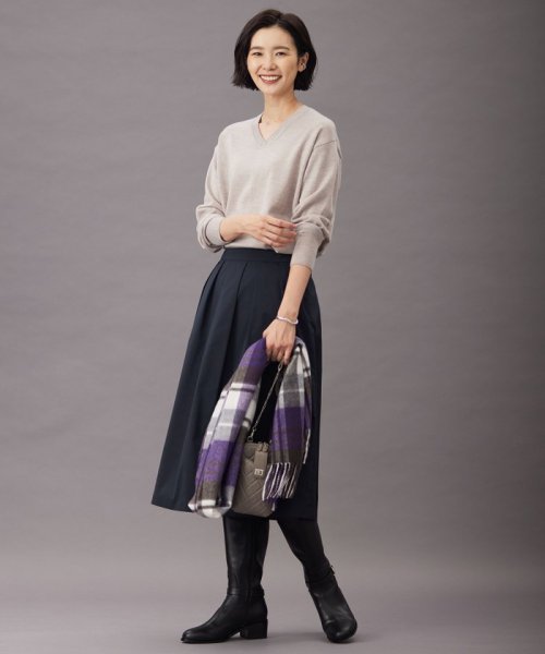 J.PRESS LADIES（LARGE SIZE）(J．プレス　レディス（大きいサイズ）)/【洗える】EASY WOOL Vネック ニット/img05