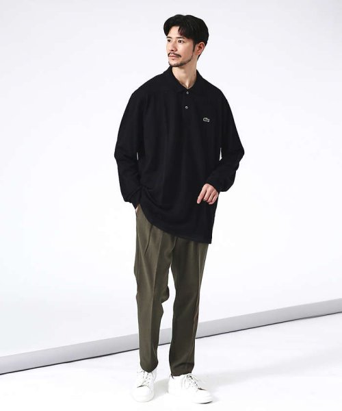 ABAHOUSE(ABAHOUSE)/【LACOSTE】ロゴ 長袖ポロシャツ/img01