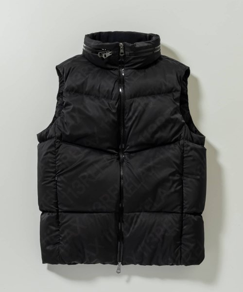 1PIU1UGUALE3 RELAX(ウノピゥウノウグァーレトレ リラックス)総柄ダウンベスト シップス　メン/SHIPS: ウールファブリック ダウン ジャケット ZYX1530257996(11736円)