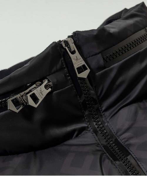 1PIU1UGUALE3 RELAX(ウノピゥウノウグァーレトレ リラックス)総柄ダウンベスト シップス　メン/SHIPS: ウールファブリック ダウン ジャケット ZYX1530257996(11736円)