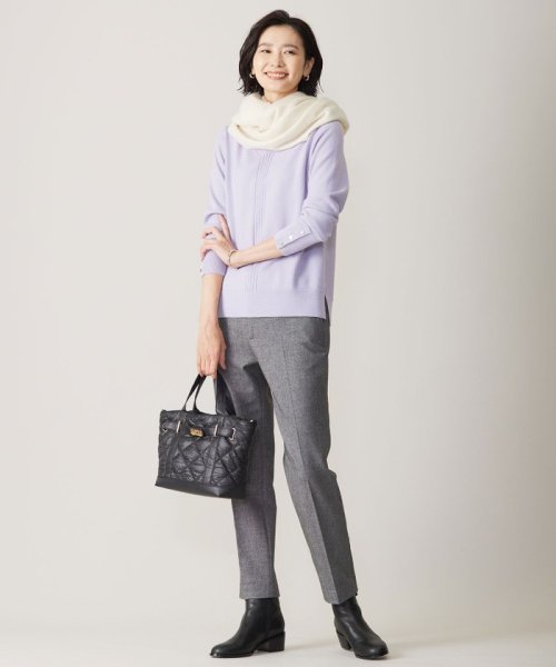 J.PRESS LADIES（LARGE SIZE）(J．プレス　レディス（大きいサイズ）)/【洗える】チェルビック テーパード パンツ/img06