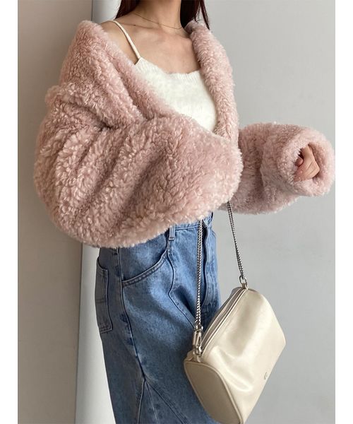 ファーライクアンサンブルニットプルオーバー(505685445)|阪急百貨店