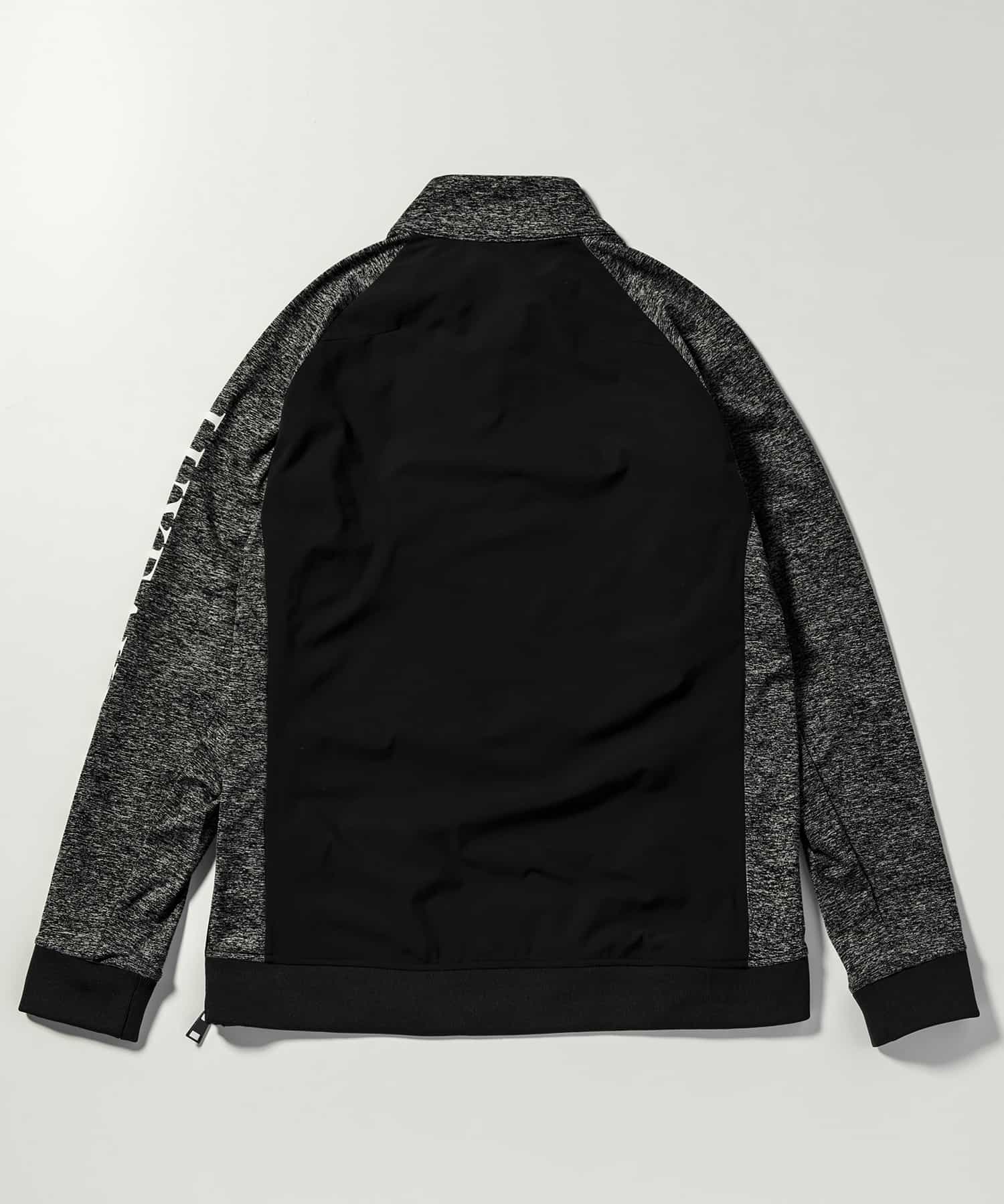 LUXEAKMPLUS(リュクスエイケイエムプラス)ゴルフ ハーフジップ防風モッ