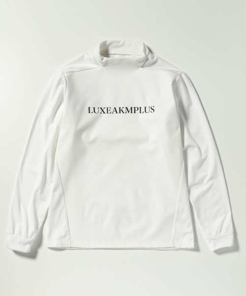 LUXEAKMPLUS(LUXEAKMPLUS)/LUXEAKMPLUS(リュクスエイケイエムプラス)ゴルフ ウィンドプルーフモックネックTシャツ/img29