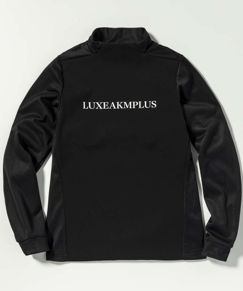 LUXEAKMPLUS(LUXEAKMPLUS)/LUXEAKMPLUS(リュクスエイケイエムプラス)ゴルフ ウィンドプルーフモックネックTシャツ/img19