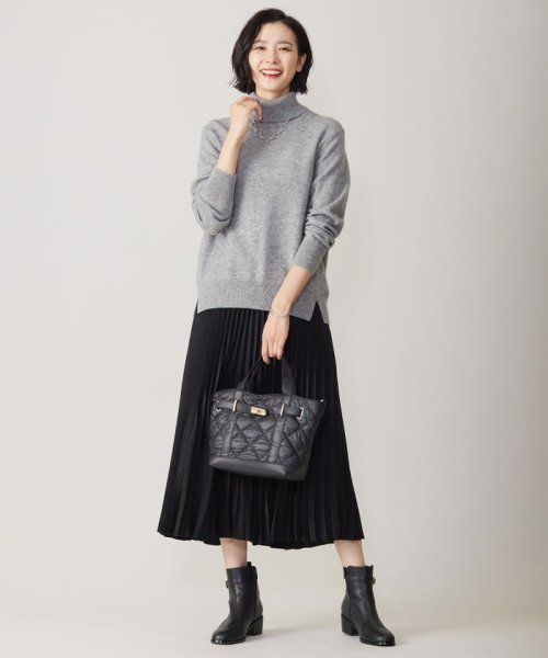 J.PRESS LADIES（LARGE SIZE）(J．プレス　レディス（大きいサイズ）)/【洗える】CASHMERE BLEND タートルネック ニット/img05