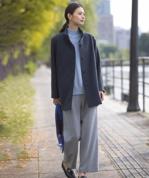 J.PRESS LADIES（LARGE SIZE）(J．プレス　レディス（大きいサイズ）)/【洗える】WOOL BLEND AIR ハイネック ニット/img06