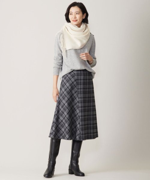 J.PRESS LADIES（LARGE SIZE）(J．プレス　レディス（大きいサイズ）)/【洗える】WOOL BLEND AIR ハイネック ニット/img09