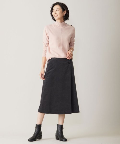 J.PRESS LADIES（LARGE SIZE）(J．プレス　レディス（大きいサイズ）)/【洗える】WOOL BLEND AIR ハイネック ニット/img10