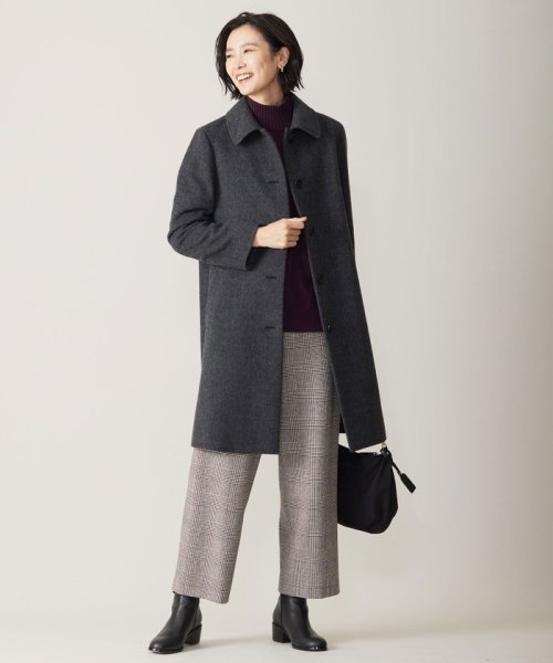 J.PRESS LADIES（LARGE SIZE）(J．プレス　レディス（大きいサイズ）)/【洗える】WOOL BLEND AIR ハイネック ニット/img16