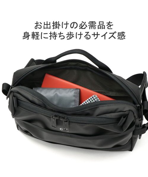 CIE(シー)/CIE ボディバッグ シー GRID3 2WAY SLING BAG ショルダーバッグ 斜めがけ 2WAY アウトドア 軽量 撥水 A5 日本製 032057/img06