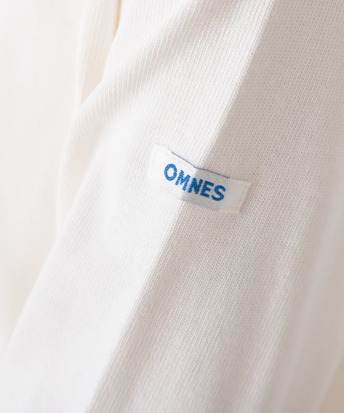 OMNES(オムネス)/【OMNES】バスク生地 裾フレア長袖Tシャツ 無地 ボーダー/img53