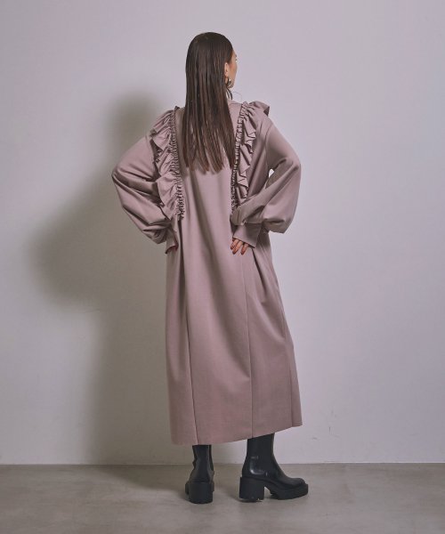 MIELI INVARIANT(ミエリ インヴァリアント)/Frill Cocoon Dress/img15